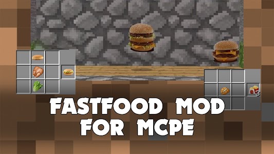 Fast Food Mod for Minecraft PE Unknown