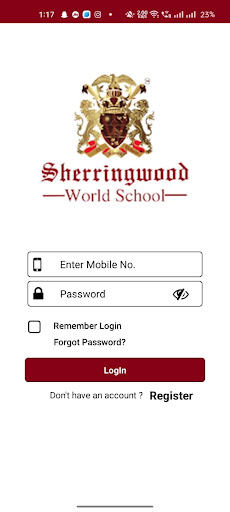 Android application Sherringwood World School screenshort