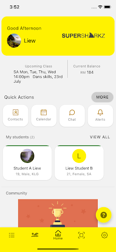 Android application Supersharkz screenshort