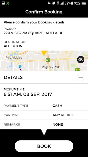 Suburban Taxis Adelaide Screen 2
