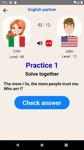 byTALK- Speak English Practice Screen 2