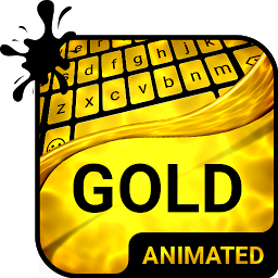 Icon image Gold Keyboard & Wallpaper