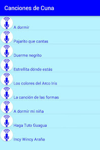 Screenshot 2 30 Canciones de Cuna para Bebe android