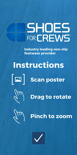 Android application Shoes For Crews® AR screenshort
