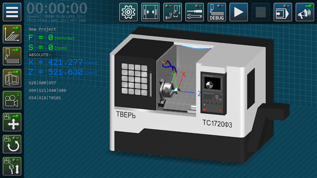 CNC Simulator MOD APK screenshot