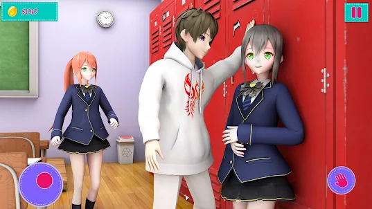 School Life Crush: Anime Games
