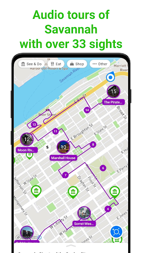 Android application Savannah Tour Guide:SmartGuide screenshort