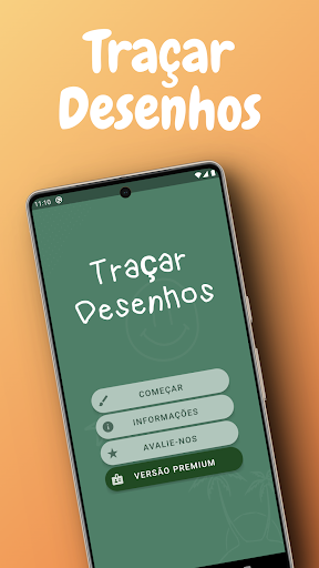 Visualização do aplicativo