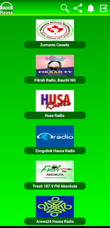 Hausa FM Radio Stations - 3.1 - (Android)
