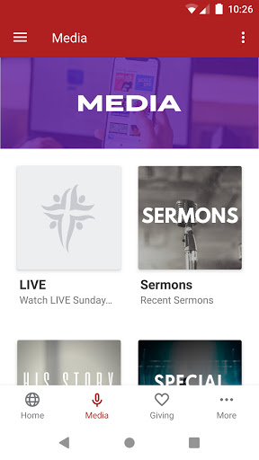 The FCC APP Screen 2