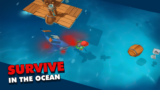 Epic Raft: Fighting Zombie Shark Survival Games 1.0.3 screenshots 1