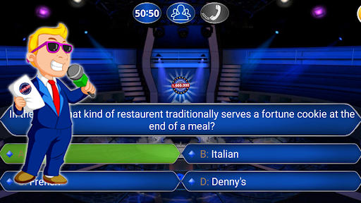 Millionaire TV Read Question 1