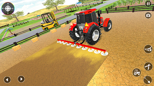 Android application Tractor Driving Simulator Game screenshort