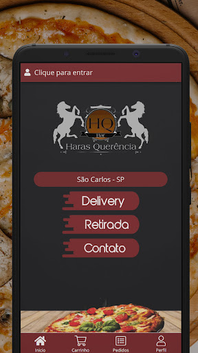 Android application Haras Querência Pizzaria screenshort