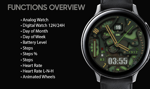 W-Design WOS017 - Watch Face Screen 2