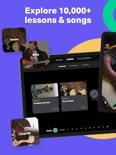 Yousician: Learn Guitar & Bass Captura de pantalla