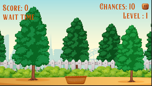 Android application fruit catcher screenshort