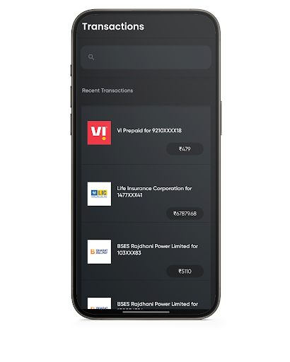 Hashpe -Mobile & Bill Payments Screen 3