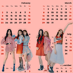 Cover Image of ダウンロード (G)I-DLE Calendar Widget 1.1 APK