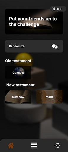 Android application Bible test your knowledge Quiz screenshort