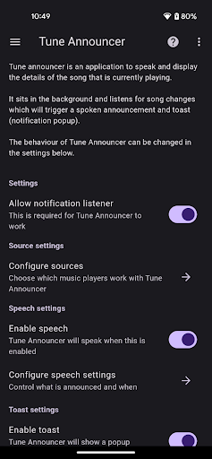 App preview