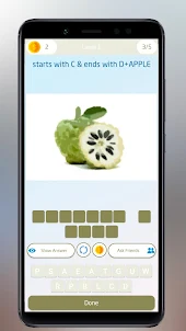 Fruits quiz - for kids