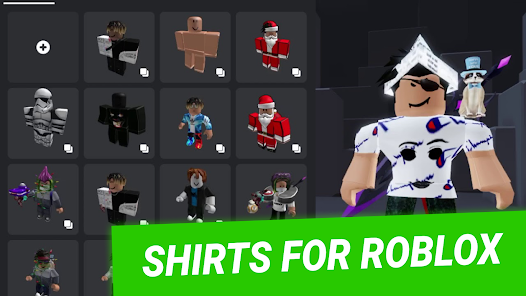 Chiếc áo của bạn sẽ trở nên độc đáo hơn với Roblox Shirts. Tự thiết kế, in ấn và chia sẻ những chiếc áo tuyệt vời với cộng đồng Roblox, thể hiện phong cách của riêng bạn trong đồng thời gian thực và thời gian ảo.
