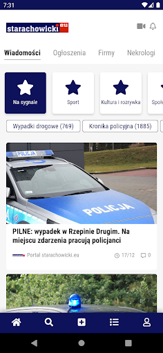 Android application Starachowicki.eu screenshort