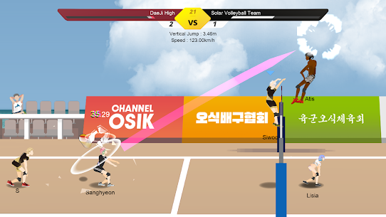 The Spike volleyball story Mod APK all characters unlocked 5