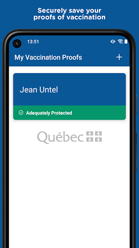 Android application VaxiCode screenshort