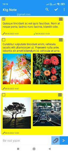Android application KTG NOTE screenshort