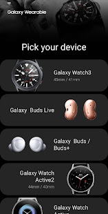 google play store galaxy wearable app