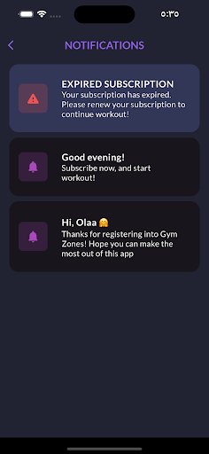 Gym Zones Screenshot 3 - AppWisp.com