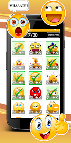 Captura de Pantalla 8 wasticker con movimiento emoji android