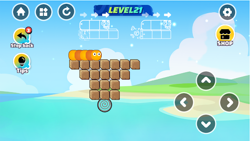 Crazy Worm Travel Screen 2