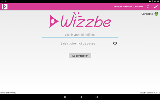 Android application Wizzbe screenshort