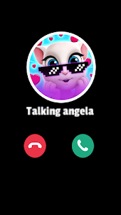 Talking call angela