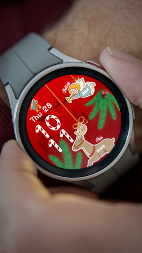 Screenshot of Winter Wonderland Watch Face