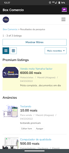 BoxComercio - comprar and vender