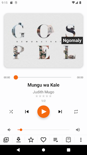 Android application Ngomaly screenshort