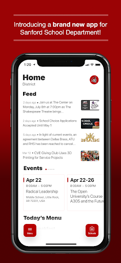 Android application Sanford School Department, ME screenshort