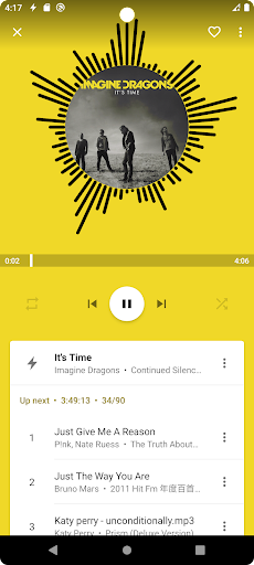 Music Player & MP3: Bolt Screen 2
