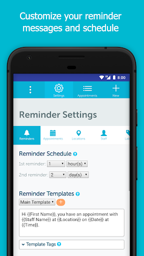 Screenshot of Go Appt Reminder & Scheduling