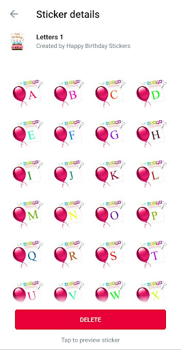 WASticker happy birthday to – Applications sur Google Play