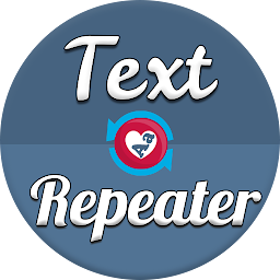Ikonbillede Text Repeater