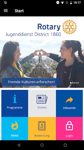 Rotary Jugenddienst D1860 Screen 2