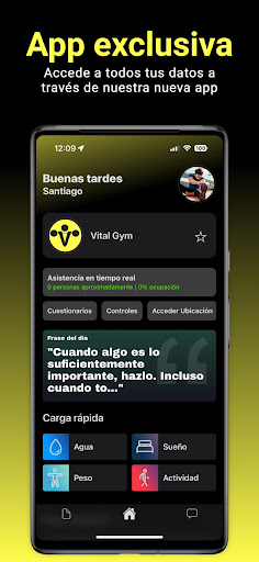 Vital Gym Screen 2
