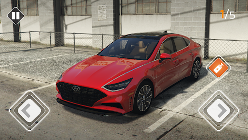 Car Game Drive Hyundai Sonata