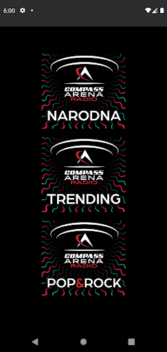 Android application Compass Arena Radio screenshort