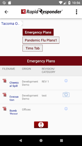 Rapid Responder Screen 2